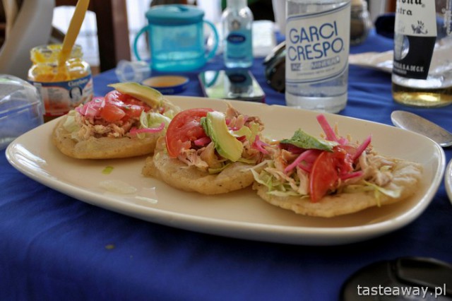 salbutes, Mexican cuisine, Yucatan